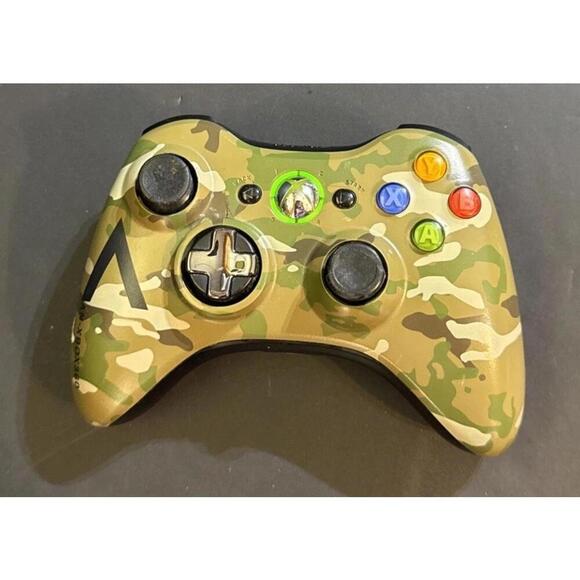 Microsoft Other - Microsoft Xbox 360 Wireless Gaming Controller Limited Edition Halo 4 Camo OEM